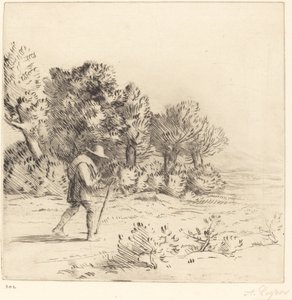 Handlarz Handlarz. autorstwa Alphonse Legros