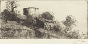 Wieża Gołębi autorstwa Alphonse Legros