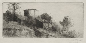 Wieża Gołębi autorstwa Alphonse Legros