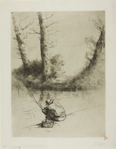 Polak rybak autorstwa Alphonse Legros