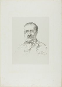Portret Champfleury autorstwa Alphonse Legros