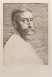 Portret Sir Edwarda Johna Poyntera, 1877. autorstwa Alphonse Legros