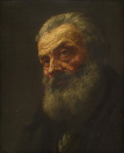 Portret starca autorstwa Alphonse Legros