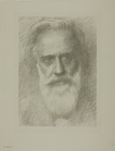Portret Artysty, płyta ósma autorstwa Alphonse Legros