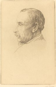 Profesor W. Cawthorne Unwin. autorstwa Alphonse Legros