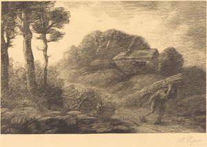 Return of the Fagot-zbieracz, 2. płyta (Le retour du fagotier) autorstwa Alphonse Legros