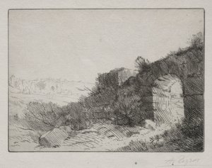 Rzymskie ruiny autorstwa Alphonse Legros
