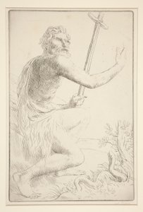 Święty Jan (św. Jan) autorstwa Alphonse Legros