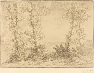 Łosoś Rybak autorstwa Alphonse Legros