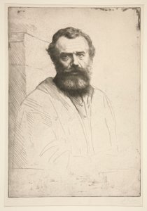 Autoportret autorstwa Alphonse Legros