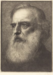 Autoportret, 4. płyta autorstwa Alphonse Legros