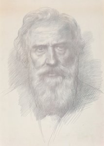 Autoportret, ok. 1895. autorstwa Alphonse Legros