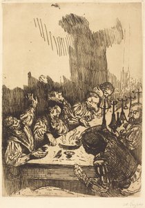 Cień autorstwa Alphonse Legros