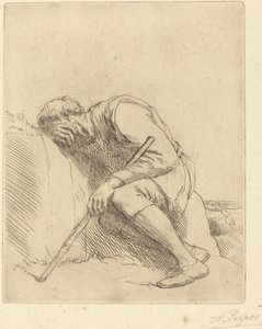 Sindbad Żeglarz (Sinbad le marin) autorstwa Alphonse Legros