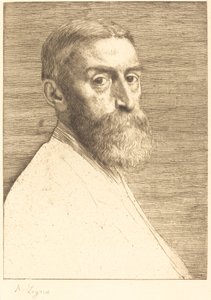 Sir Edward John Poynter, 1877. autorstwa Alphonse Legros