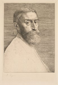 Sir Edward Poynter autorstwa Alphonse Legros