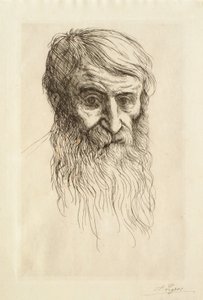 Sir Frederick Leighton autorstwa Alphonse Legros