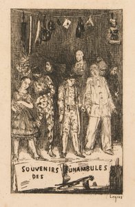 Wspomnienia Funambulistów autorstwa Alphonse Legros