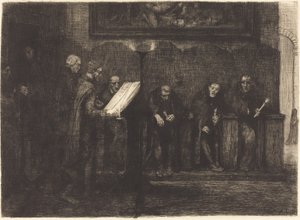 Hiszpańscy śpiewacy Hiszpańscy śpiewacy, 1865. autorstwa Alphonse Legros