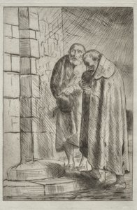 Św. Piotr i Paweł przy Bramie Pana Ryszarda autorstwa Alphonse Legros