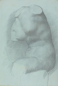 Studium z antyku. autorstwa Alphonse Legros