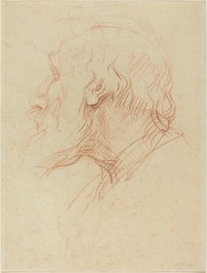Studium żebraka autorstwa Alphonse Legros