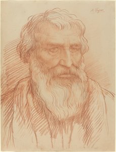 Studium głowy autorstwa Alphonse Legros