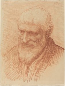 Studium filozofa. autorstwa Alphonse Legros
