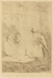 Wieczerza Ubogich autorstwa Alphonse Legros