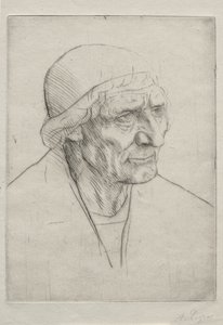 Błogosławiona Głowa autorstwa Alphonse Legros