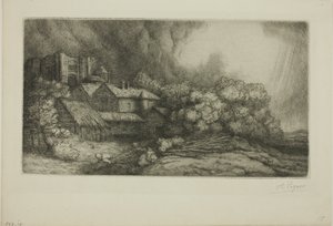 Farma opactwa autorstwa Alphonse Legros