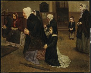 Anioł Pański, 1859 autorstwa Alphonse Legros