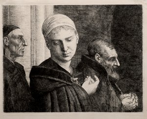 Chrzest autorstwa Alphonse Legros