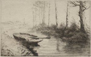 Kanał, rano autorstwa Alphonse Legros