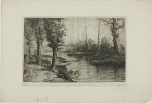 Kanał: rano autorstwa Alphonse Legros
