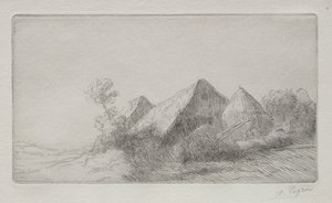 Szopa na wózki autorstwa Alphonse Legros
