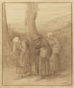 Odjazd autorstwa Alphonse Legros