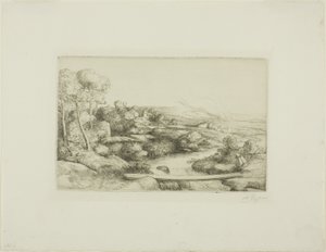 Kładka autorstwa Alphonse Legros