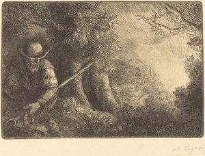 Ogrodnik autorstwa Alphonse Legros
