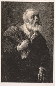 Wołacz nocy. autorstwa Alphonse Legros