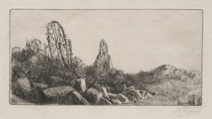 Stare kamieniołomy w Montrouge. autorstwa Alphonse Legros