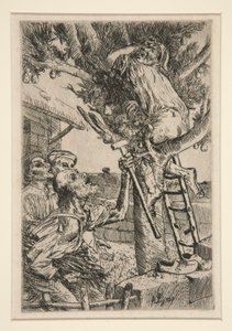 Złodziej gruszek, nr 2 autorstwa Alphonse Legros