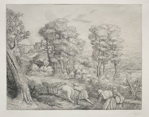 Powrót na farmę autorstwa Alphonse Legros