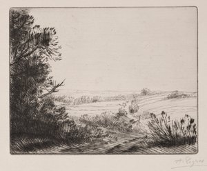 Droga do Horville autorstwa Alphonse Legros