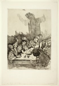 Cień autorstwa Alphonse Legros