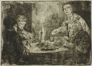Wieczerza autorstwa Alphonse Legros