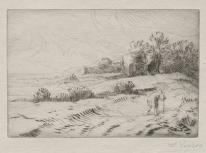 Wieża. autorstwa Alphonse Legros