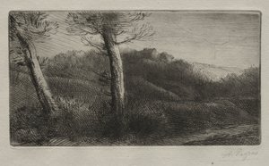 Podróżnik wyciągnięty na trawie autorstwa Alphonse Legros