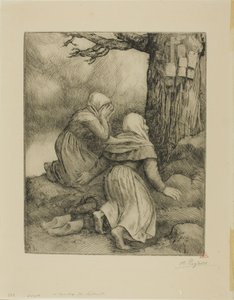 Drzewo Zbawienia autorstwa Alphonse Legros