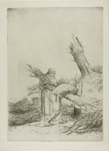 Twórcy Gałązek autorstwa Alphonse Legros